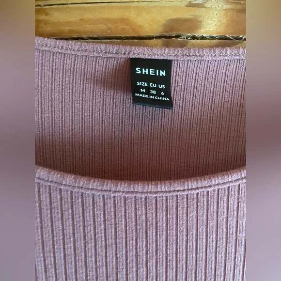 Shein basics maternity solid bodycon dress - Picture 2 of 4